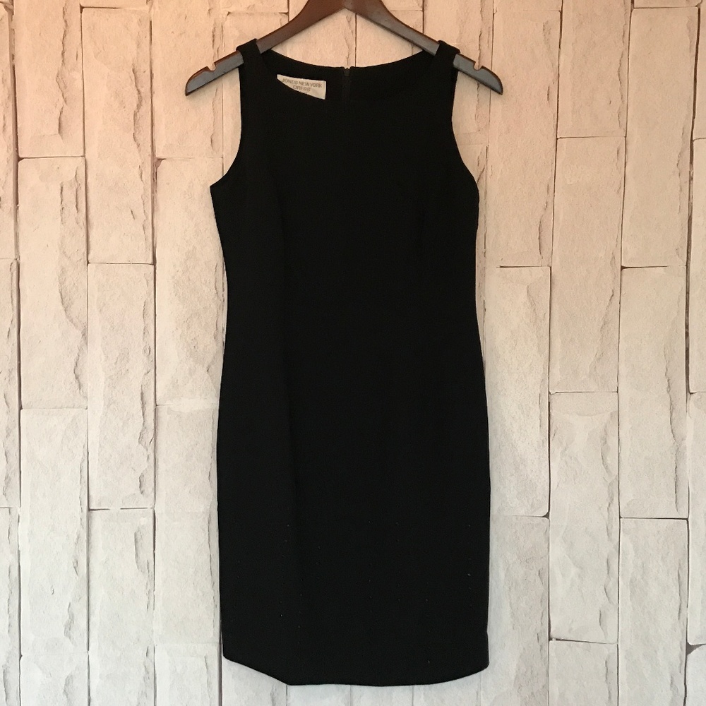 Jones NY | 6 Petite | Black Sheath Dress Embellish